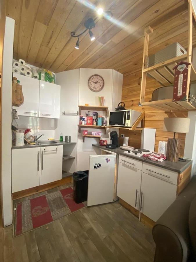 Residence Le Schuss Studio Montagne En Bas Des Pistes Вар Экстерьер фото
